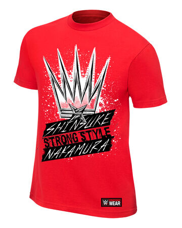 Shinsuke Nakamura King Of Strong Style Authentic T Shirt Pro Wrestling Fandom