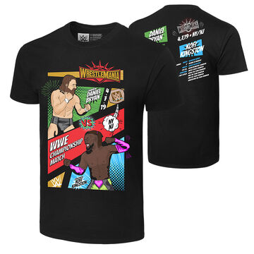 wwe wrestlemania 35 t shirt