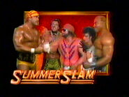 Hulk Hogan & Brutus Beefcake vs. Randy Savage & Zeus