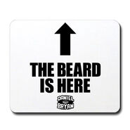 Daniel Bryan "The Beard Is Here" Mouse Pad