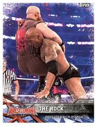 2017 WWE Road to WrestleMania Trading Cards (Topps) The Rock (No.65)