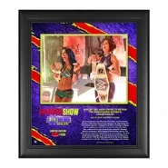 Bayley "The Horror Show At Extreme Rules 2020" 15x17 Commemorative Limited Edition Plaque
