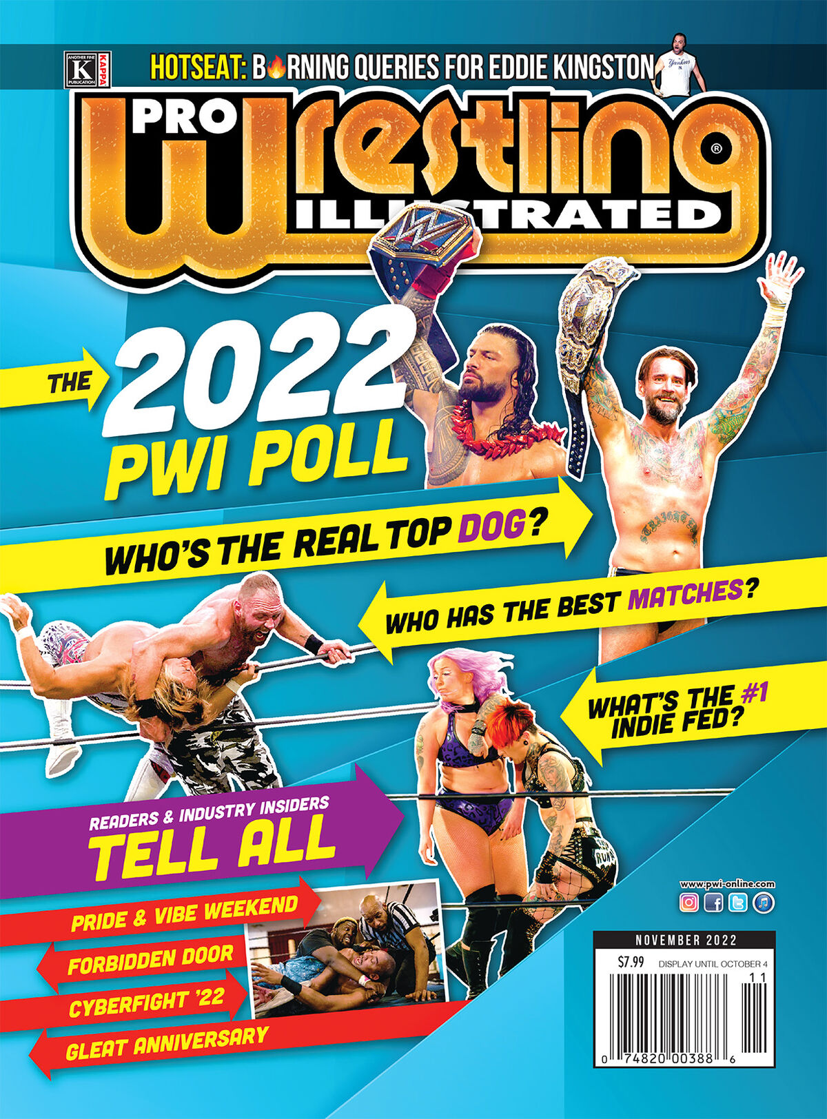 2022 PWI Top 500 Wrestlers Pro Wrestling Fandom