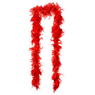 Hulk Hogan Red Feather Boa