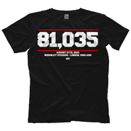 AEW ALL IN - 81,035 Fans Shirt