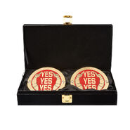 WWE World Heavyweight Championship Replica Title Side Plate Box Set