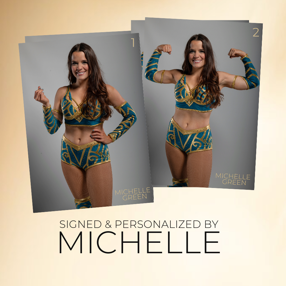 Michelle Green - Signed & Personalized Photos Pro Wrestling Fandom