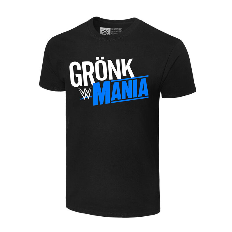 Rob Gronkowski GronkMania Authentic T-Shirt, Pro Wrestling