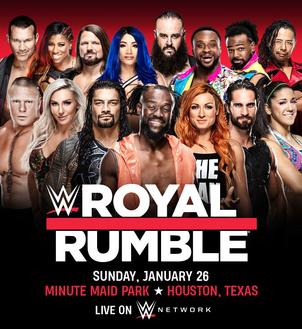 WWE Announces 2020 Royal Rumble Taking Place At Minute Maid Park