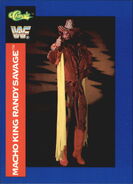 1991 WWF Classic Superstars Cards Macho King Randy Savage (No.134)