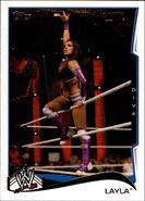 2014 WWE (Topps) Layla 79