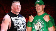 Brock Lesnar vs. John Cena in an Extreme Rules match