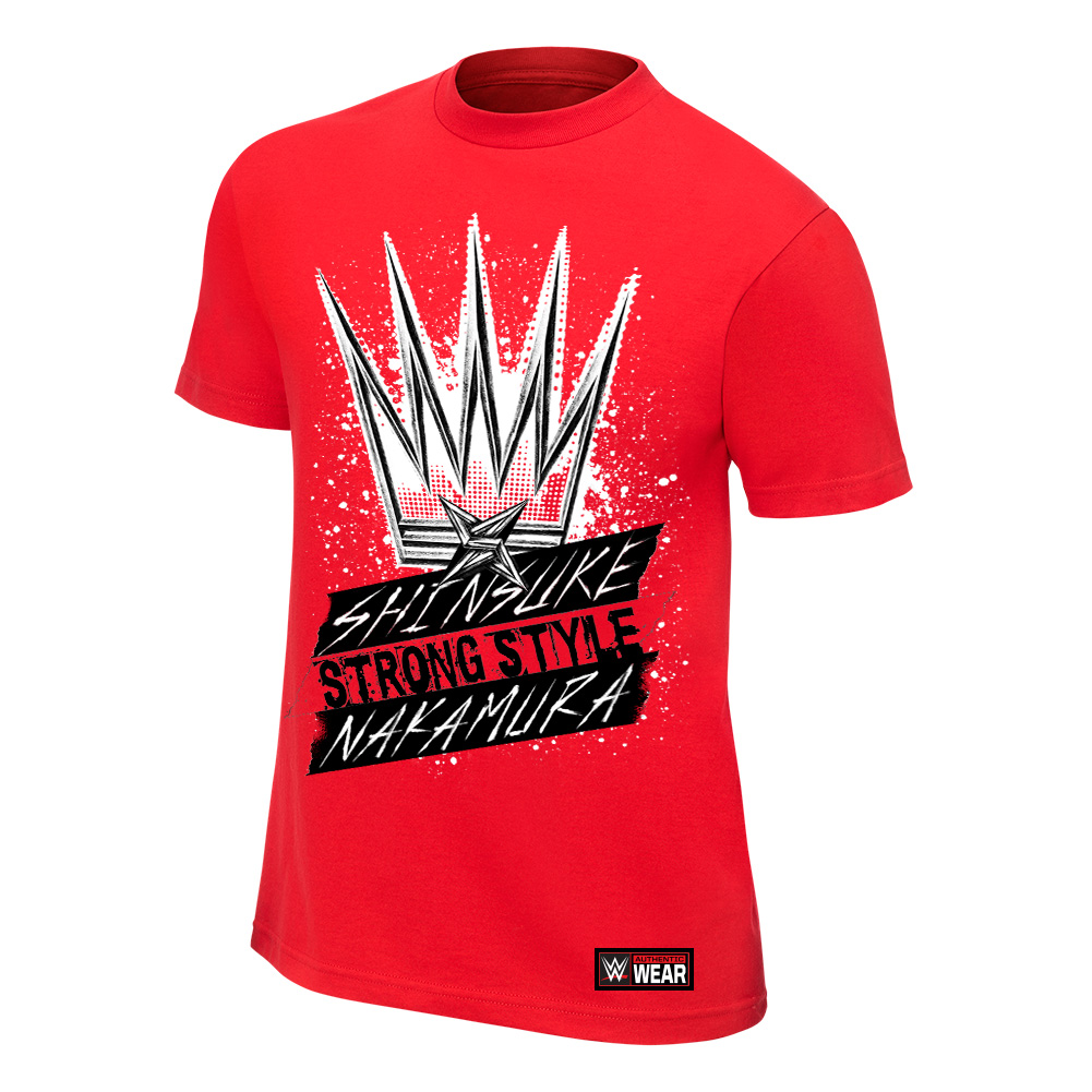 Shinsuke Nakamura King Of Strong Style Youth Authentic T Shirt Pro Wrestling Fandom Shinsuke Nakamura King Of Strong Style Youth Authentic T Shirt Pro Wrestling Fandom