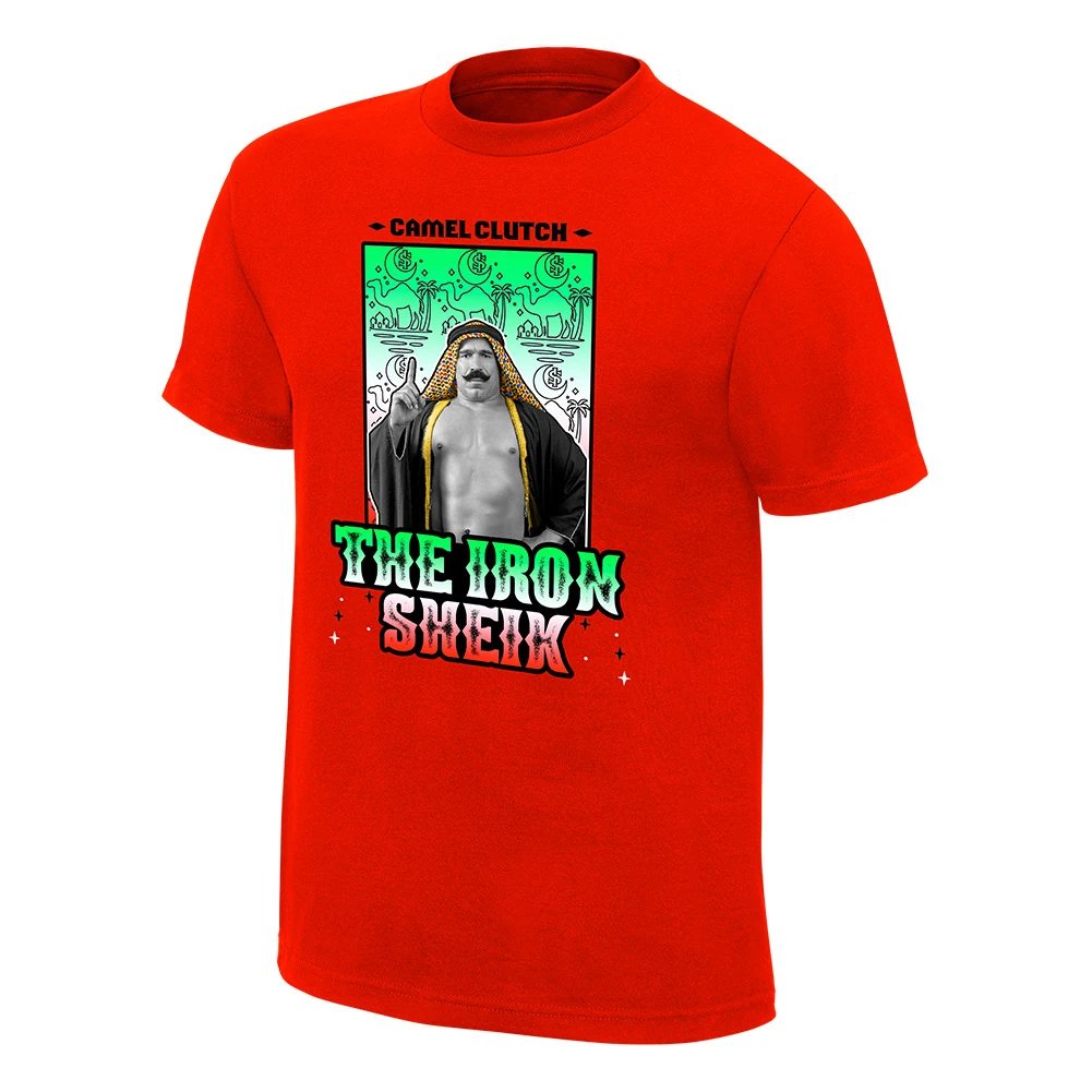 Iron Sheik Neon Collection Graphic T-Shirt | Pro Wrestling | Fandom