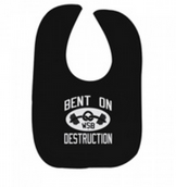 Mark Henry "Bent on Destruction" Black Bib