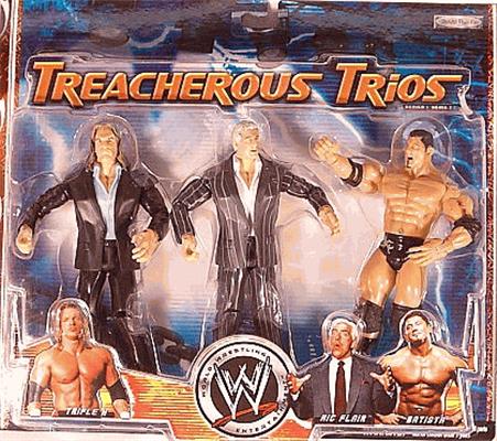 Triple H, Ric Flair & Batista (WWE Treacherous Trios 1) | Pro 