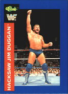 1991 WWF Classic Superstars Cards Hacksaw Jim Duggan (No.72)