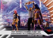 2021 WWE Women's Division Trading Cards (Topps) Asuka (No.68)