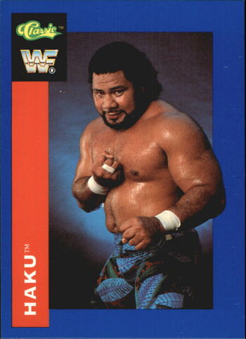 1991 WWF Classic Superstars Cards Haku 131