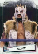 2021 WWE Chrome Trading Cards (Topps) Kalisto (No.56)