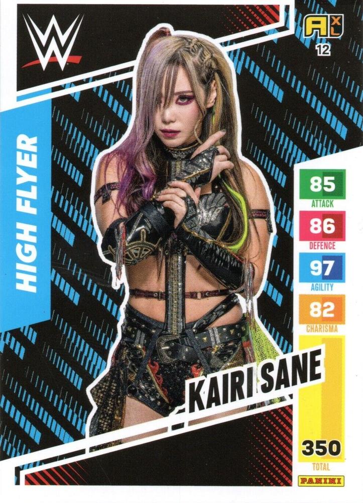 2024 WWE (Panini Adrenalyn XL) Kairi Sane (No.12) | Pro