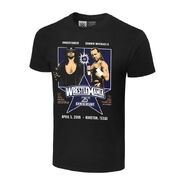 WrestleMania 25 Undertaker vs. Shawn Michaels Matchup T-Shirt