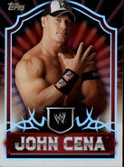 2011 Topps WWE Classic Wrestling John Cena (No.33)