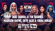 Leila Grey, Jade Cargill & Red Velvet vs. Madison Rayne, Skye Blue & Kiera Hogan