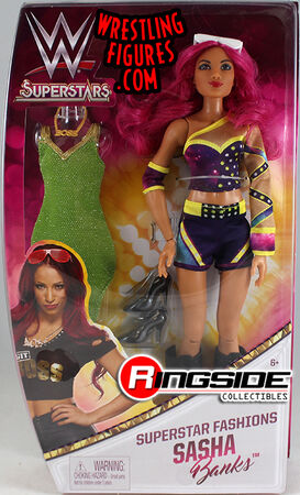 Sasha Banks WWE Girls Fashion Dolls Pro Wrestling Fandom