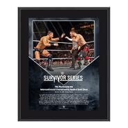 The Miz Survivor Series 2016 10 x 13 Commemorative Photo Plaque