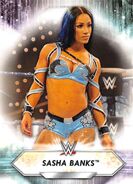 2021 WWE (Topps) Sasha Banks (No.163)