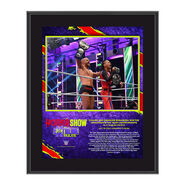 Cesaro & Shinsuke Nakamura "The Horror Show At Extreme Rules 2020" 10x13 Commemorative Plaque