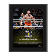Lars Sullivan NXT WarGames 10 x 13 Commemorative Photo Plaque