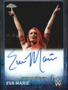 2015 Chrome WWE Wrestling Cards (Topps) Autograph Eva Marie (No.4)