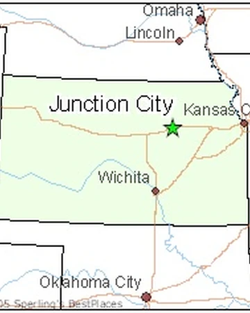 Map Of Junction City Kansas Junction City, Kansas | Pro Wrestling | Fandom
