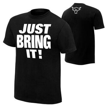 Masaccio Skyldfølelse Multiplikation The Rock "Just Bring It" T-Shirt | Pro Wrestling | Fandom