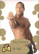 2001 WWF The Ultimate Diva Collection (Fleer) The Rock (No.56)