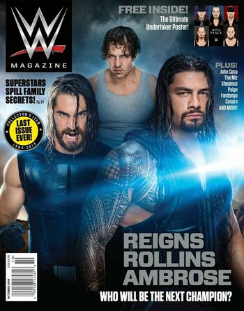 October 2014 WWE Magazine