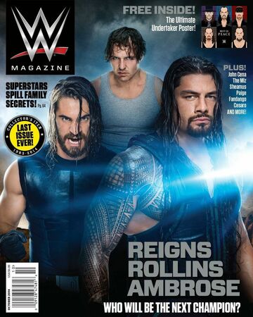 Wwe Magazine Pro Wrestling Fandom