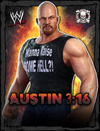 WWE Champions Poster - 026 SteveAustinJeansTshirt
