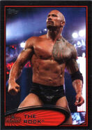 2012 WWE (Topps) The Rock (No.87)