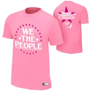 Jack Swagger "Rise Above Cancer" Pink T-Shirt