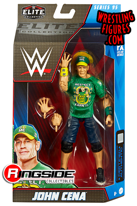 John Cena - WWE Elite WrestleMania 40 WWE Toy Wrestling Action Figure by  Mattel!