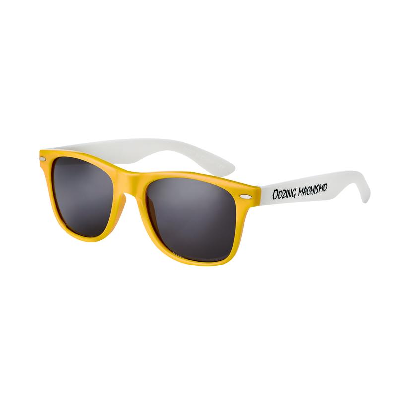 Razor Blade Shape Funky Hipster Rimless Sunglasses Gold Pink - Walmart.com