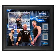 Stone Cold Steve Austin "One Last Can" WrestleMania 38 15x17 Commemorative Plaque