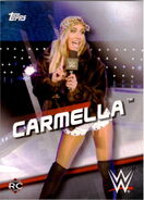 2016 WWE Divas Revolution Wrestling (Topps) Carmella (No.18)