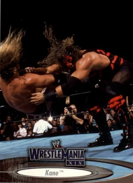 2003 WWE WrestleMania XIX (Fleer) Kane 32