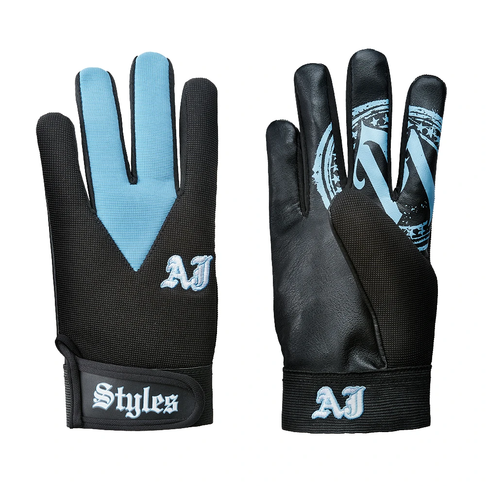 AJ Styles Carolina Blue Replica Gloves Pro Wrestling Fandom