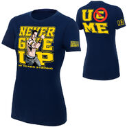 John Cena 10 Years Strong Authentic women's T-Shirt