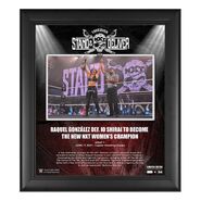 Raquel Gonzalez NXT TakeOver: Stand & Deliver 15x17 Commemorative Plaque